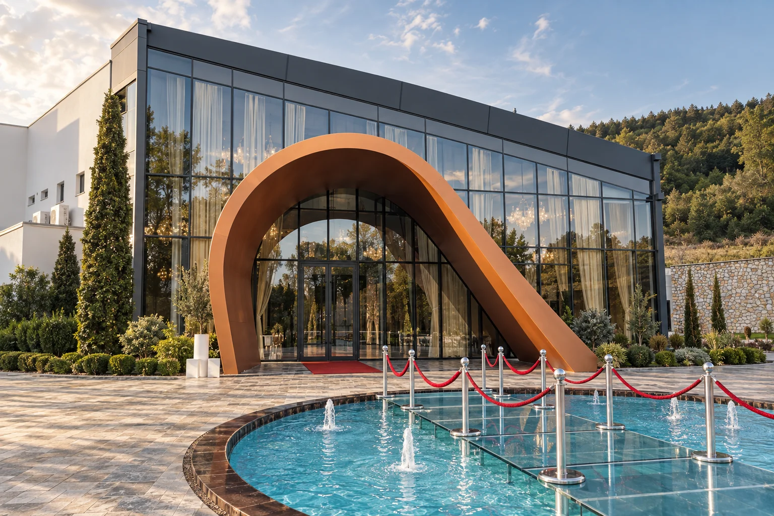 Glazing — Te Fafa Restaurant